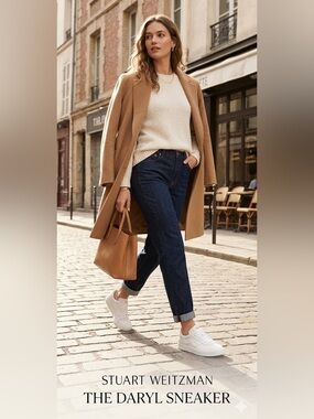 Stuart Weitzman  Daryl Pro Low-Top Sneakers